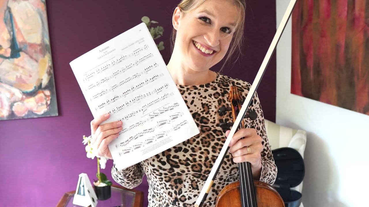 Watch me Practice - Vivaldi Autumn