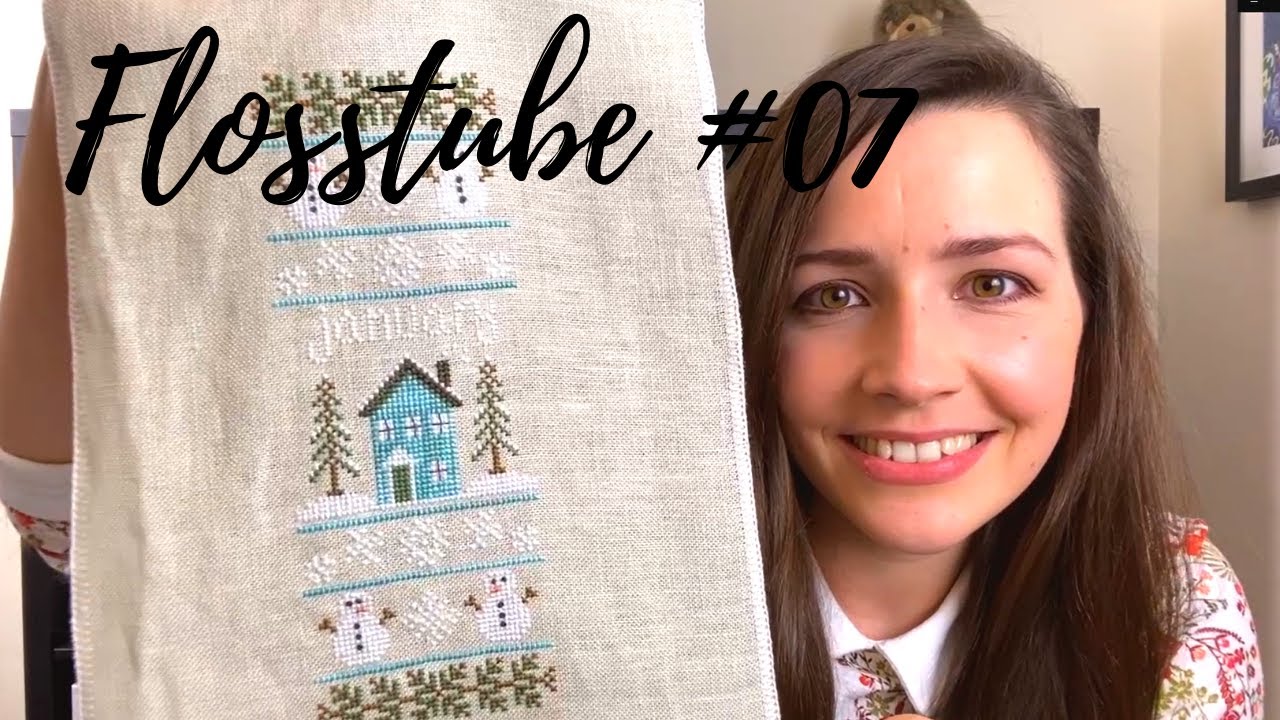 FLOSSTUBE #07 | STITCHY KINDNESS, CRAFT ROOM UPDATE AND A FINISH | CRAFTIVATING CREATIONS
