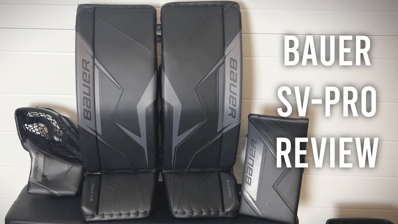 Bauer SV-PRO (2025) Goalie Pads Glove Blocker Review - Mid price point gear!