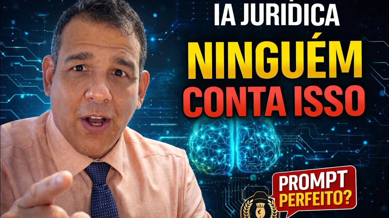 O SEGREDO QUE OS GURUS DE IA NÃO CONTAM AOS ADVOGADOS