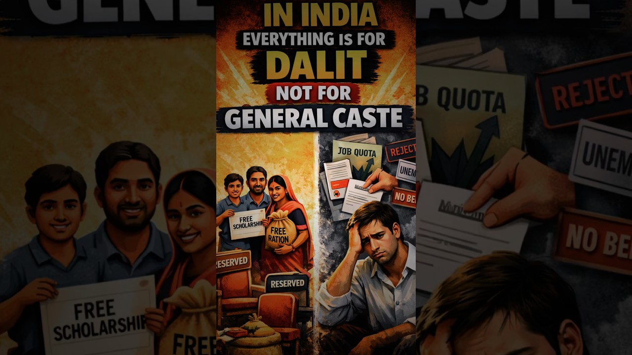 सब कुछ Dalit के लिए, General Caste के लिए कुछ नहीं? 