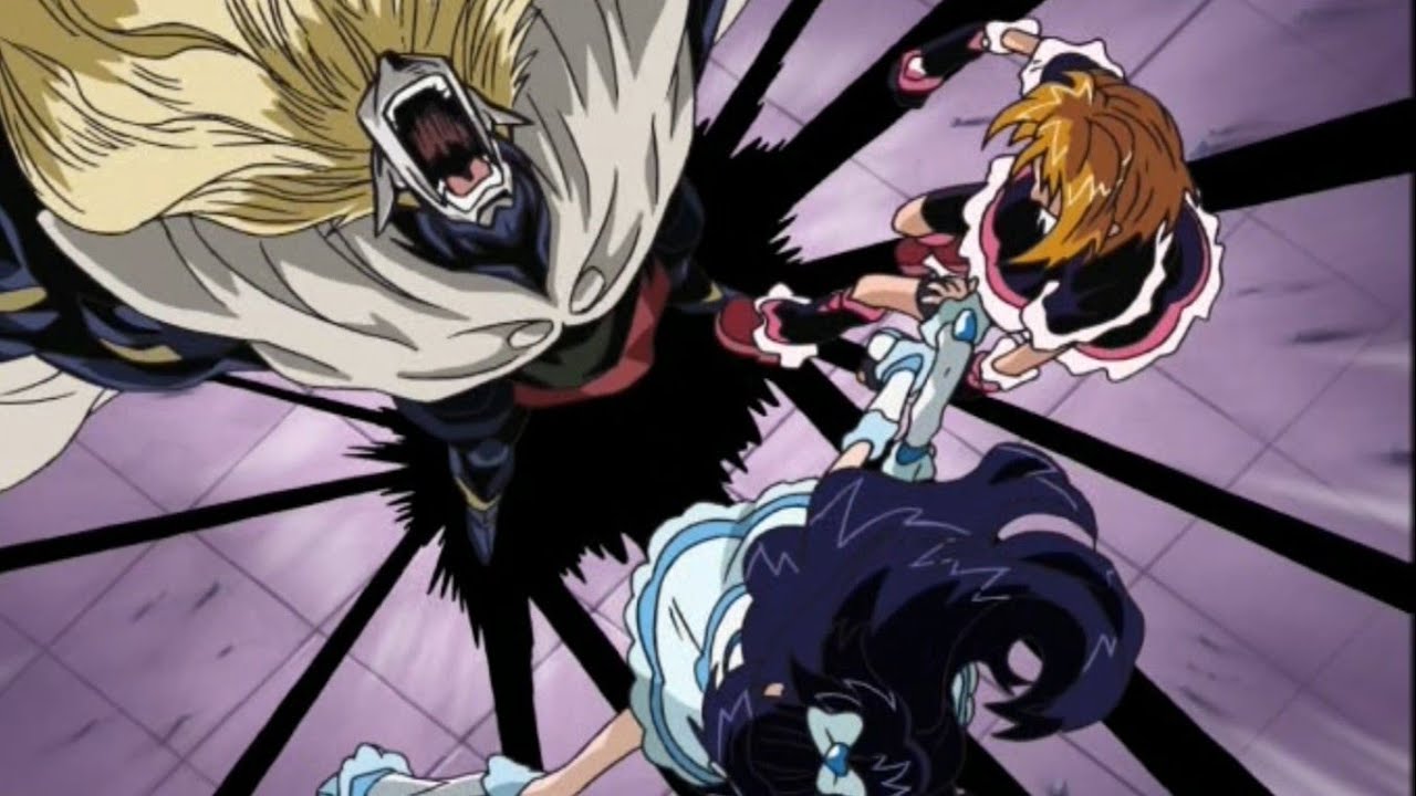 ふたりはプリキュアMaxHeart 30話 戦闘 Futari wa Pretty Cure Max Heart 30 battle Yamada Tatsuo & Tomita Yoshikazu