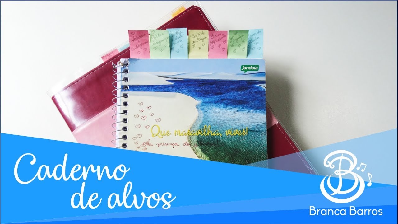 DIY - Como fazer um caderno de alvos ou de oração diária
