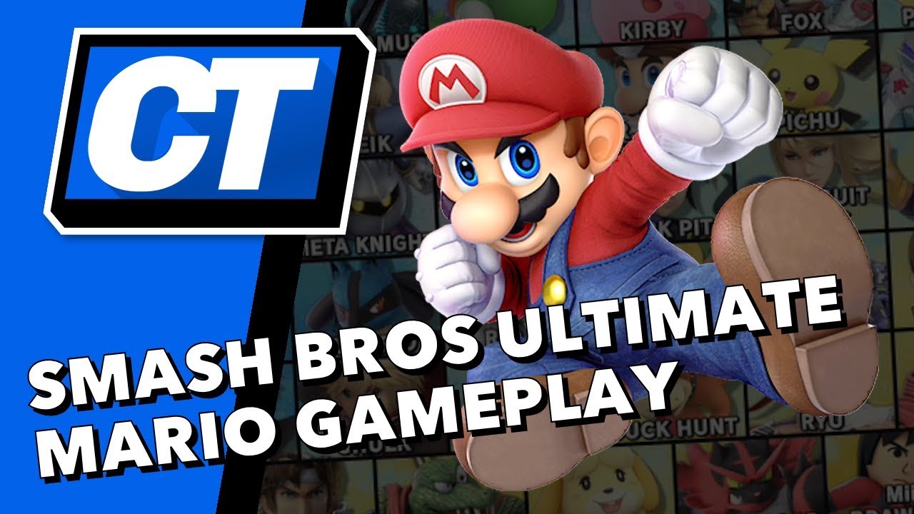 Mario Gameplay in Super Smash Bros. Ultimate