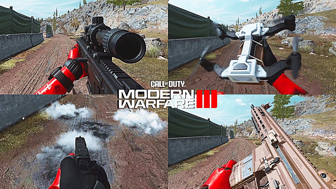 Call of Duty: MW3 - ALL Weapons, Tacticals and Lethals