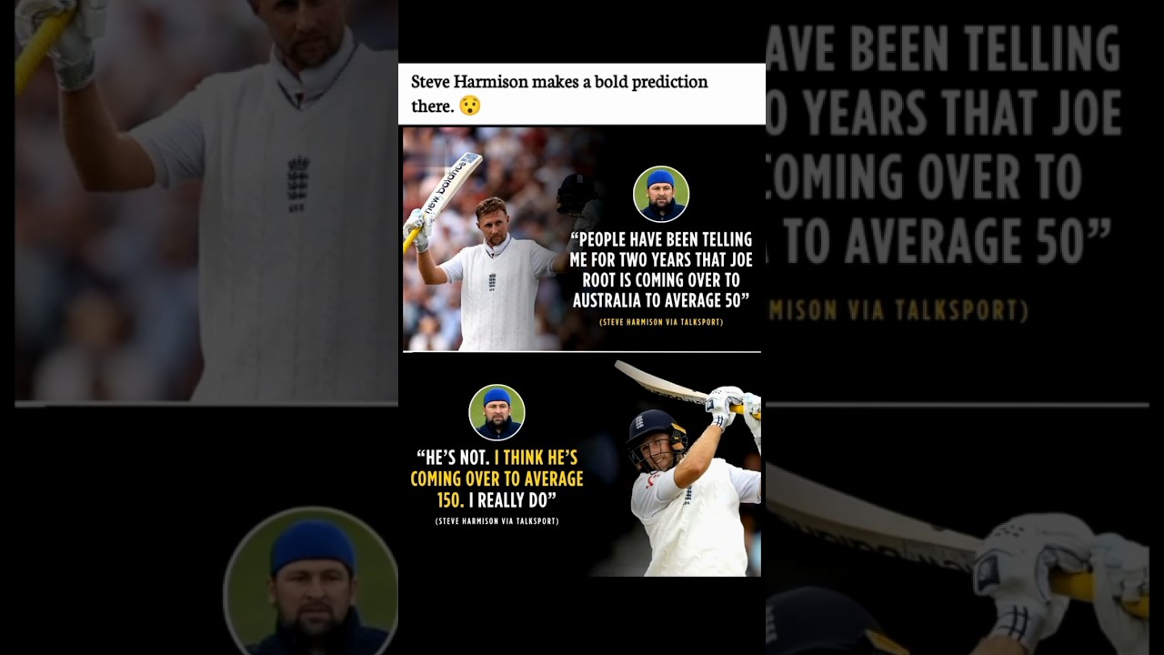 Steve Harmison makes a bold prediction there 🥶