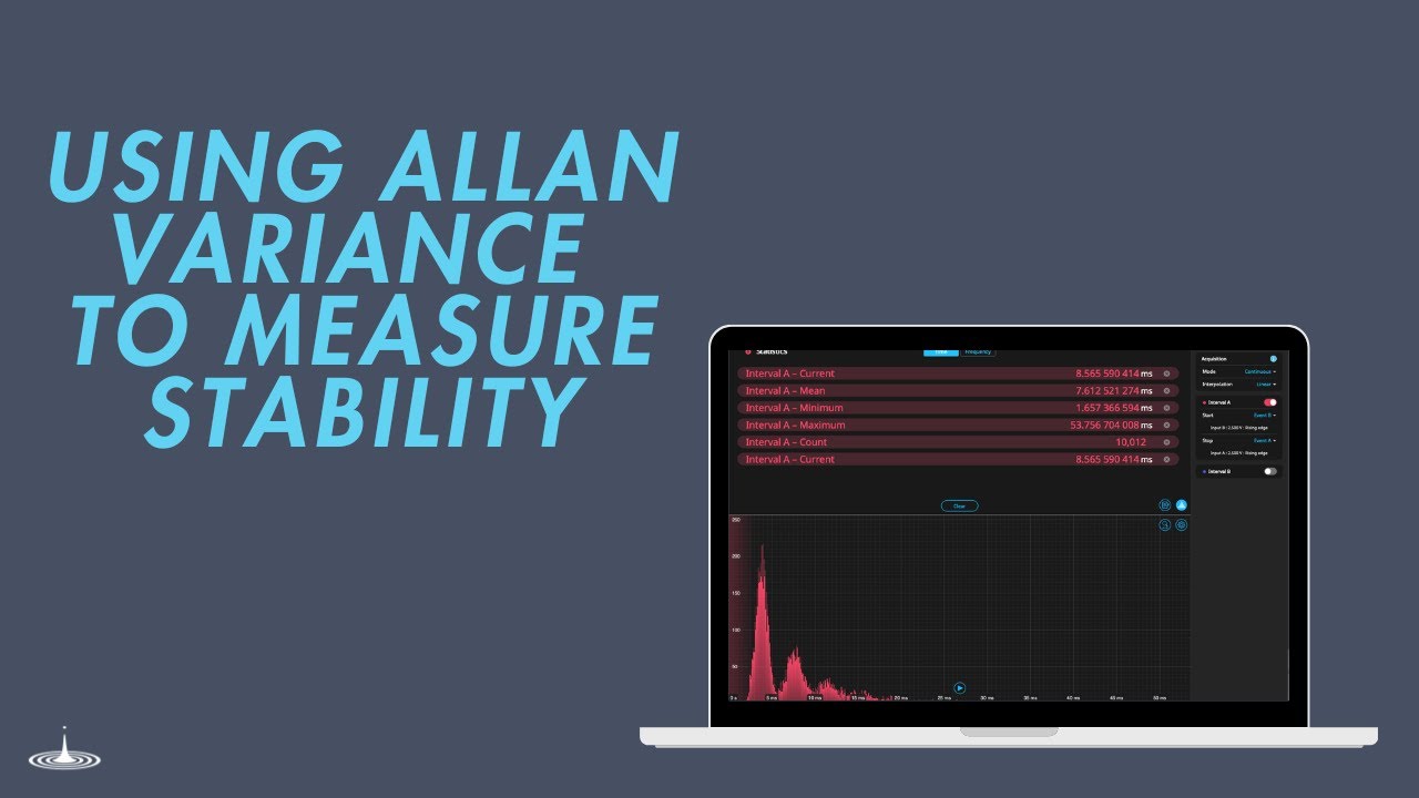 How to use Allan variance to measure stability