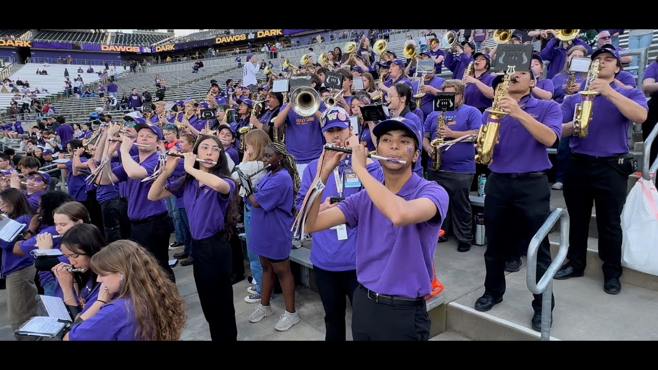 Dawgs After Dark 2025 University of Washington Marching Band