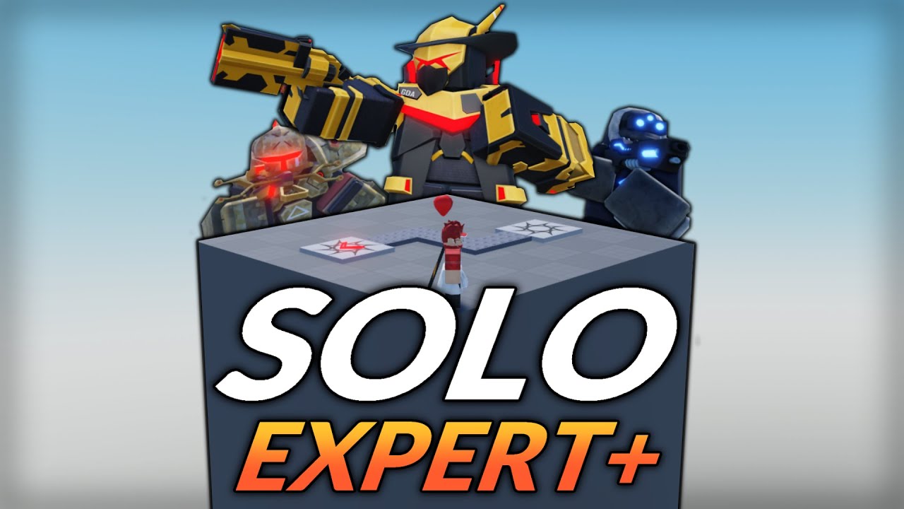 SOLO Expert+ Triumph on Baseplate | Tower Defense X