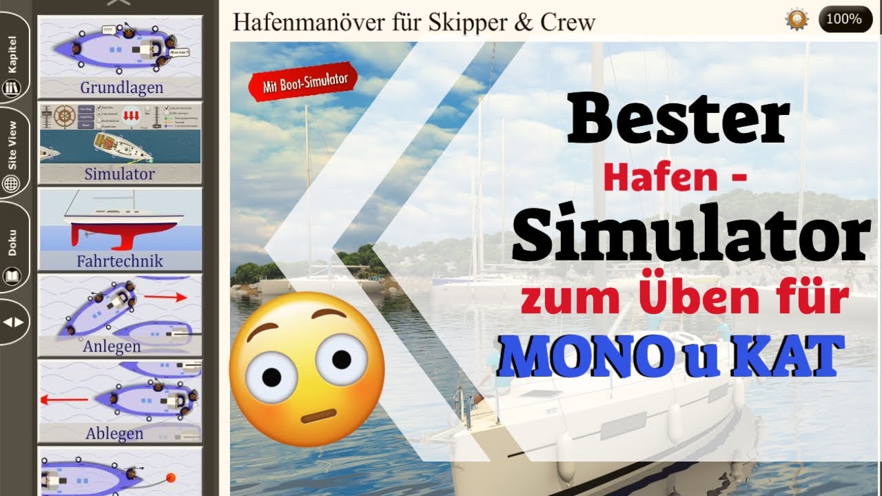 hafenman&ouml;ver training &rArr;  verst&auml;ndlich erkl&auml;rt &rArr; by Blue 2 Sailing Academy