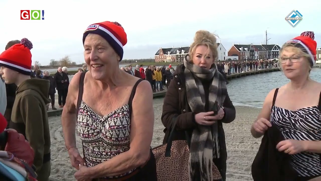 Nieuwjaarsduik Oldambtmeer 2023