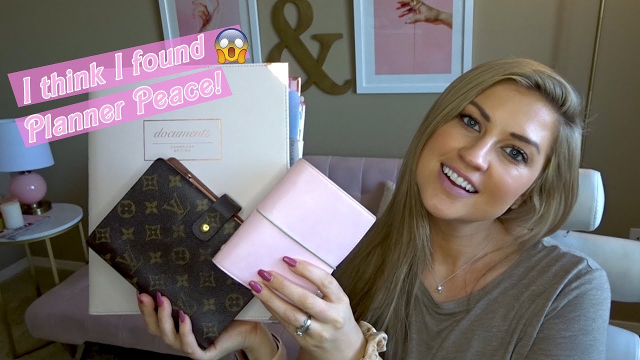 PLANNER UPDATE: PINK BINDER, LV AGENDA MM & AGENDA WALLET