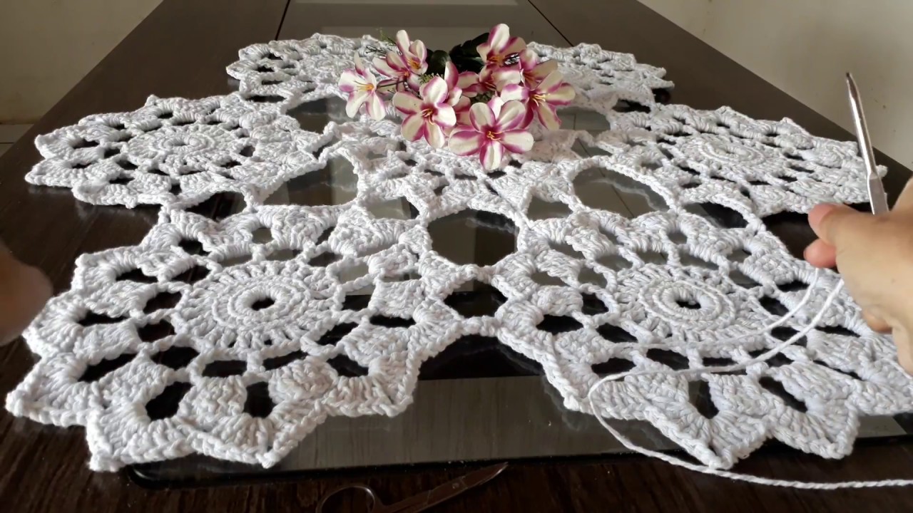 Crochê centro de mesa ! ( parte 1)