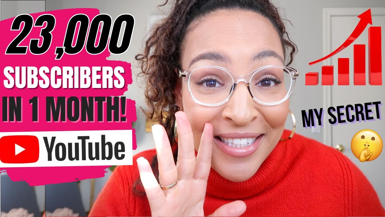 HOW I GAINED 23K SUBSCRIBERS IN 1 MONTH (I didn't do what they tell you)
