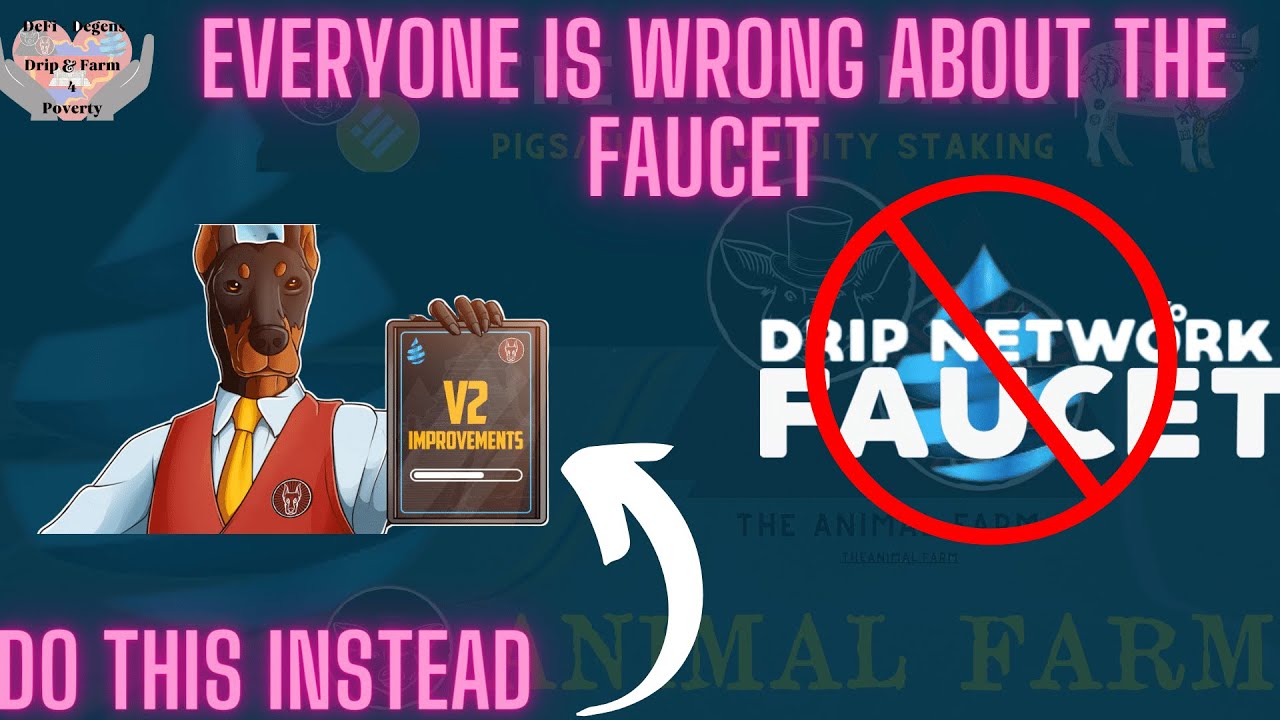 Drip Network why everyone is wrong about the Drip faucet