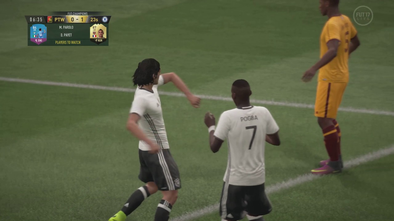 FIFA 17 - Cavani Ridiculous One Time Goal