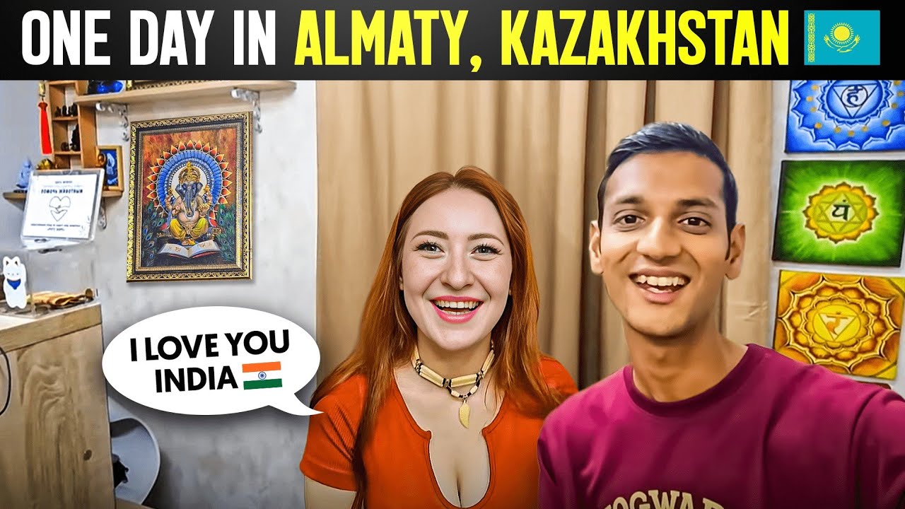 Met Friendly Russians & Kazakh Girls in Almaty, Kazakhstan 🇰🇿 | Indian in Almaty