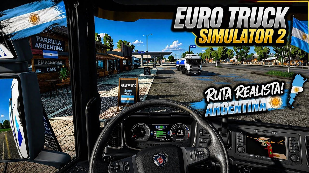 Manejando por las Rutas de Argentina | Euro truck simulator 2 realista #ets2 #realistic