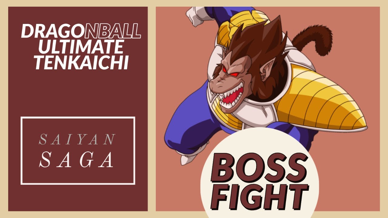 Dragonball Z Ultimate Tenkaichi   Boss Battle   Great Ape Vegeta & Saiyan Saga Ending   Part 2   HD