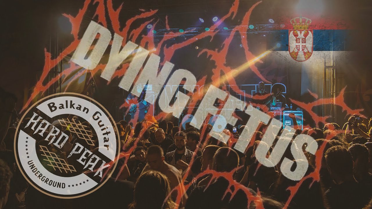 DYING FETUS - Live at KST / Belgrade, Serbia / August 4th 2025 / HARD PEAK