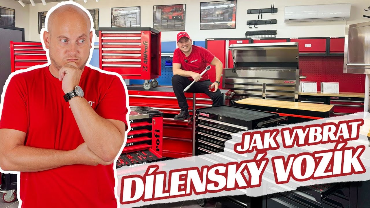 Jak vybrat dílenský vozík v AHProfi: 5 základních bodů