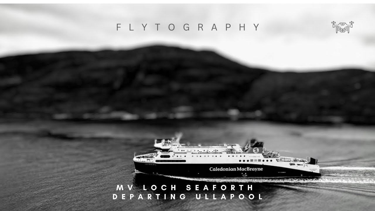 MV Loch Seaforth departing for Stornoway.