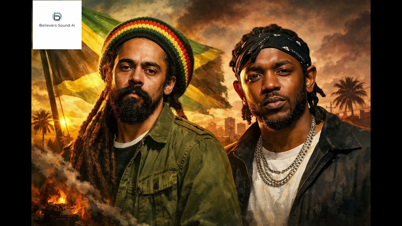 Damian Marley ft Kendrick Lamar  - GRATEFUL(Official Ai lyrics video)2026