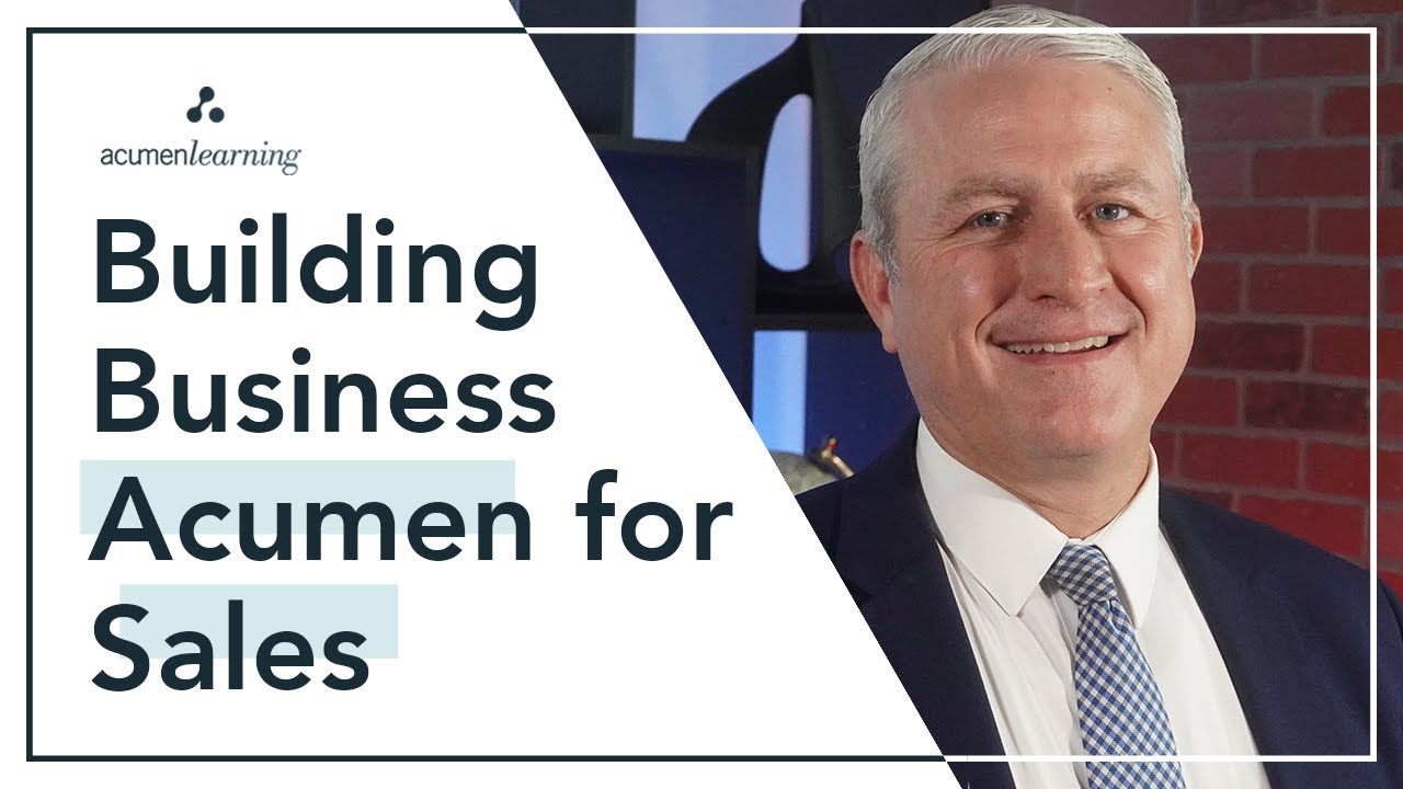 Building Business Acumen for Sales Introduction