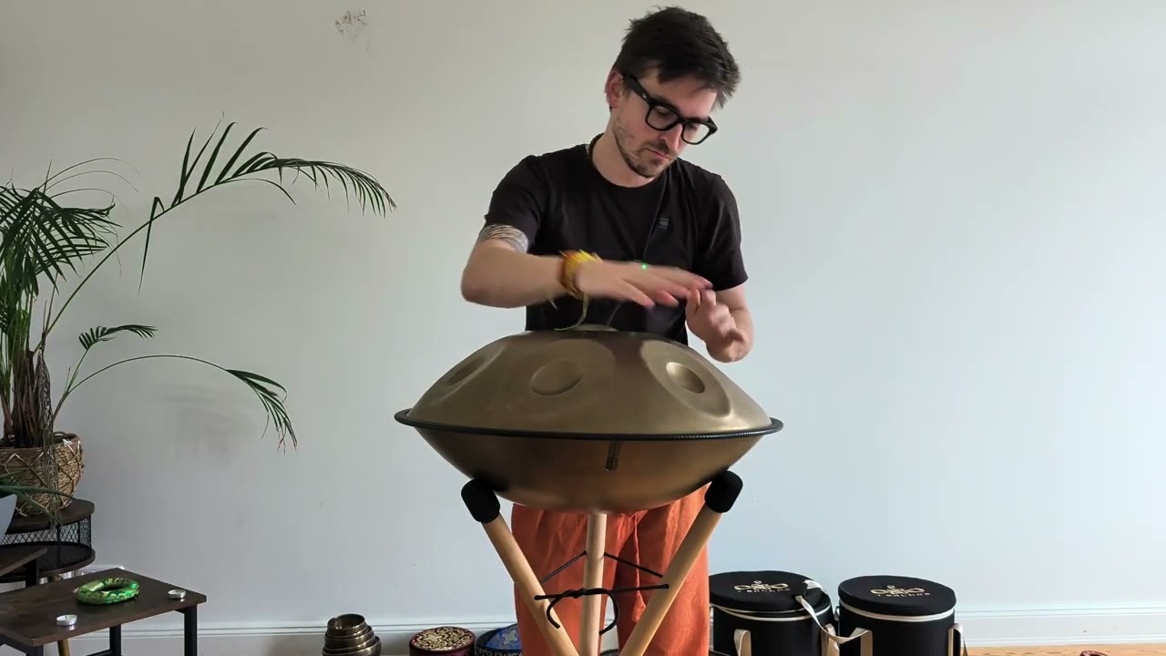 Handpan Journey | Day 13 - Handpan Reise | Sela | Learning Knuckles & Accords