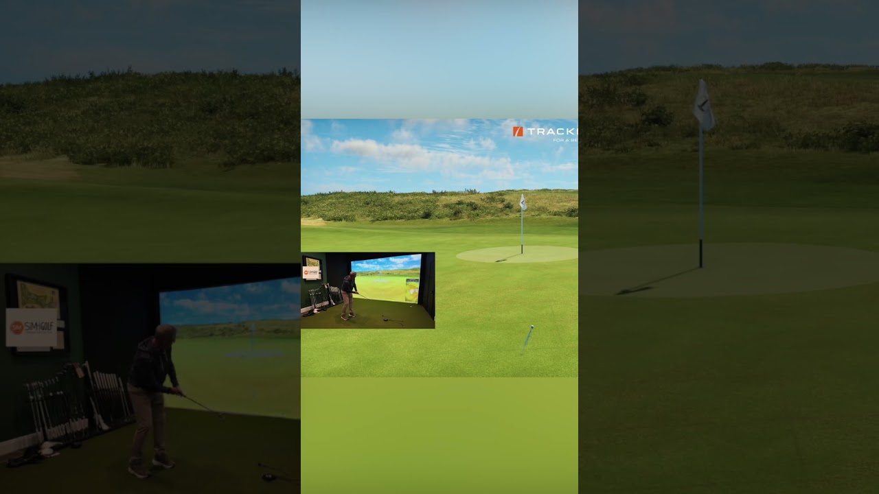 SIM IO производит вау-эффект Cape Wickham Links (Австралия) - TRACKMAN VG3!!!