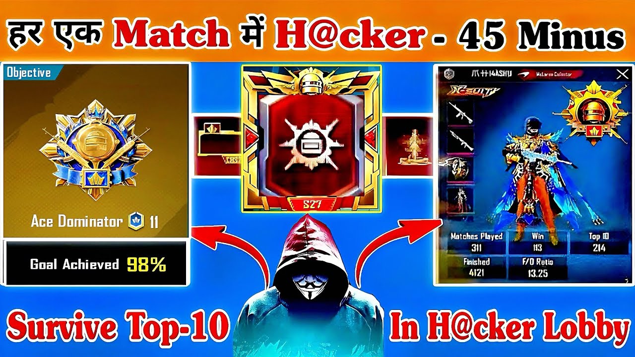 🇮🇳- 45 Minus Every Single Match H@cker⁉️Aj Kitne Points Pr Conqueror Milega | Conqueror Best Tips
