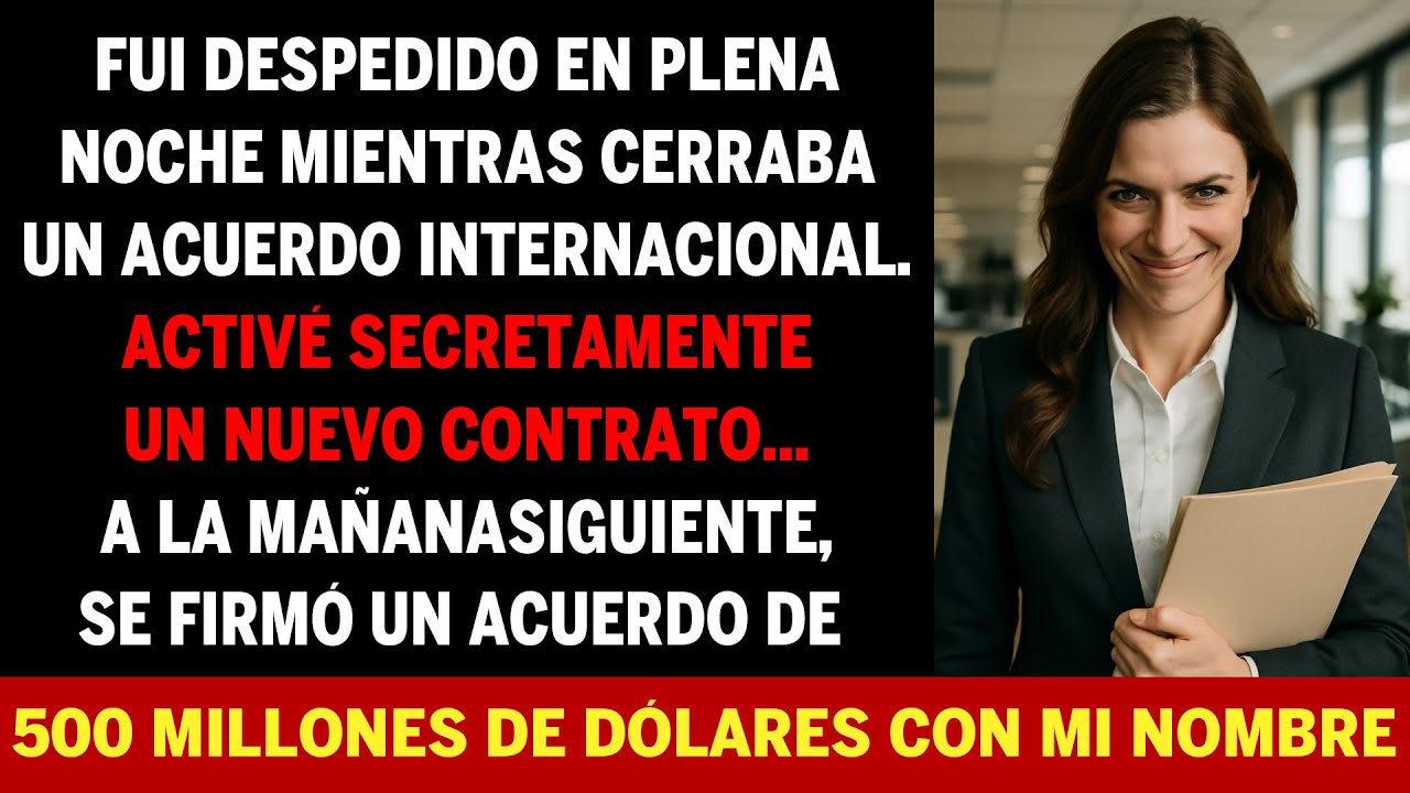 Fui Despedido En La Llamada De Medianoche Cerrando Un Trato Internacional De 500 Millones