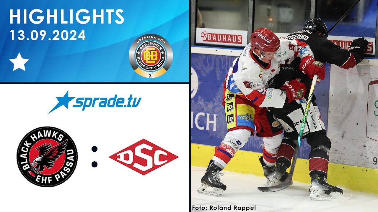 13.09.2024 - Highlights - EHF Passau Black Hawks vs. Deggendorfer SC