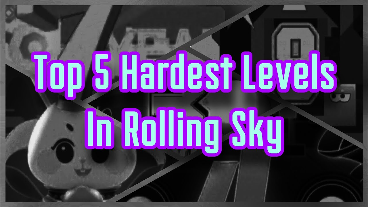 Rolling Sky - Top 5 Hardest Levels | EINZEL