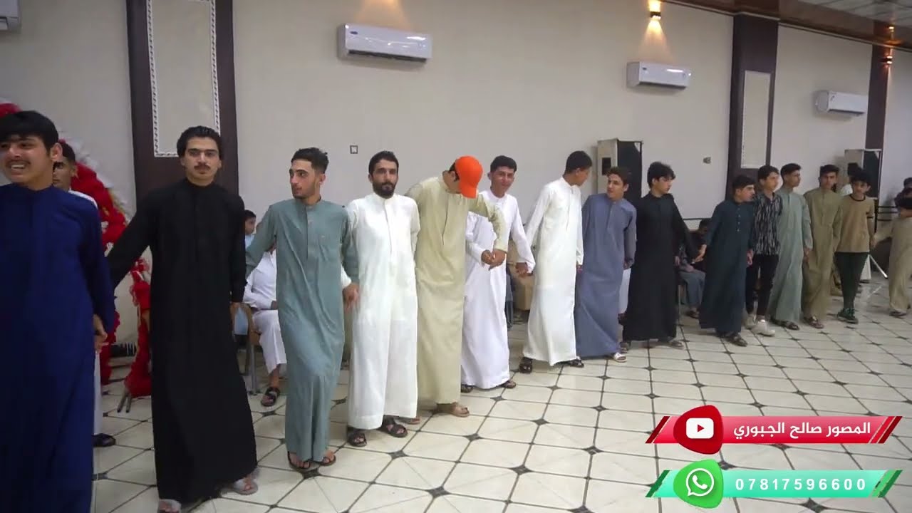 دبكات زواج احمد الفرج/الفنان قاسم الدولي&حمودي الرشيد/عزف المهندس/المصور صالح الجبوري