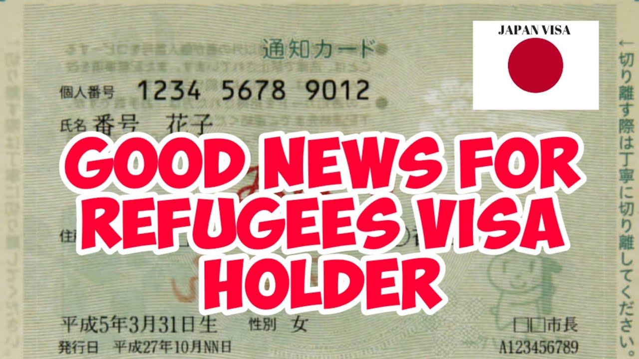 Good News For Refugees Visa Holder In Japan now can convert the status#japantvisaupdate2021