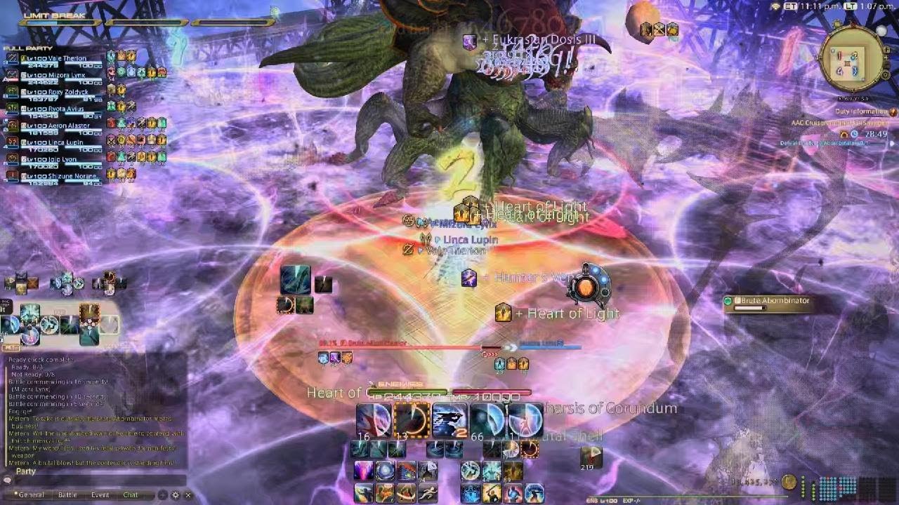 FINAL FANTASY XIV: M7s First Clear Gunbreaker (GNB) PoV