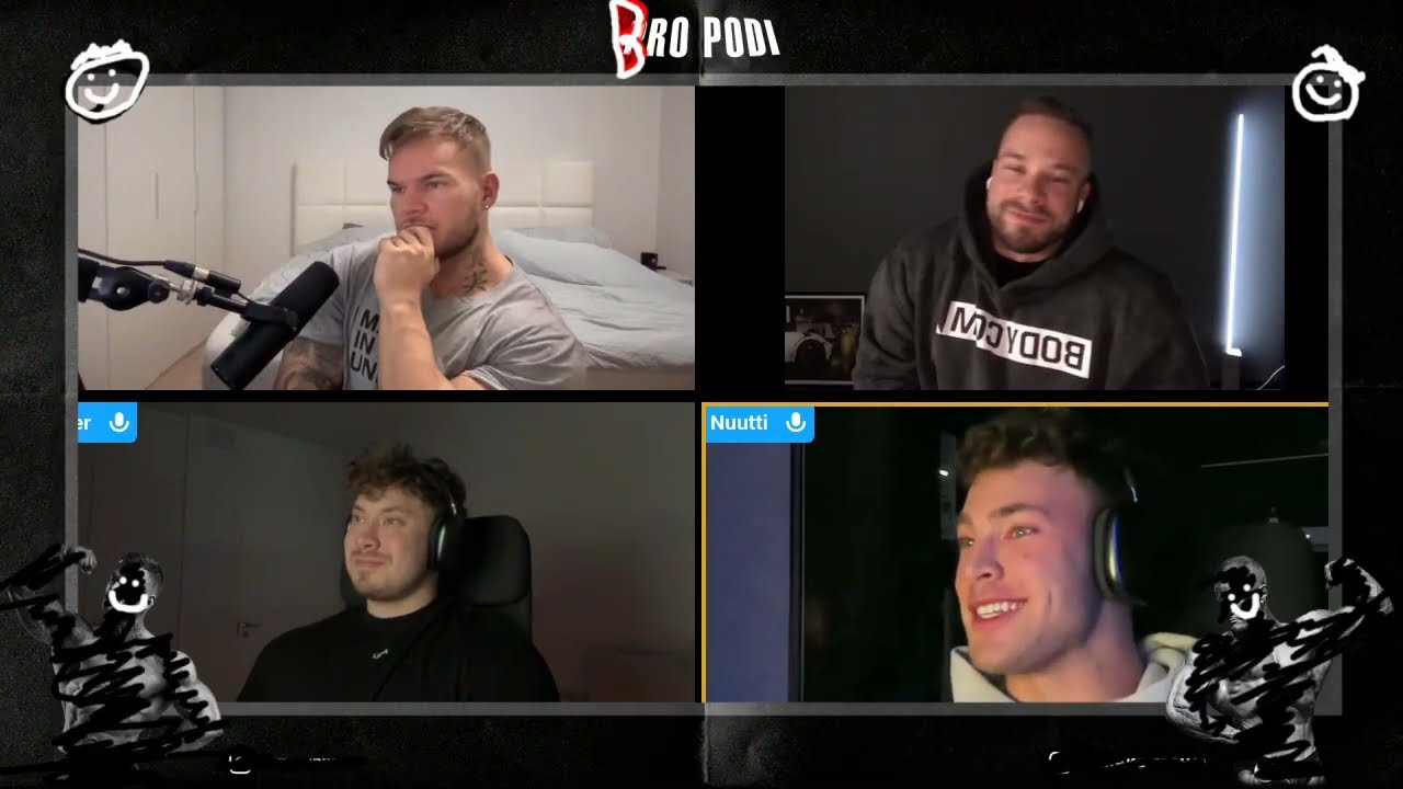 BRO PODI - Ayrton Kalek, Elmer Stucki, Niclas Pitkänen & Nuutti Kurola