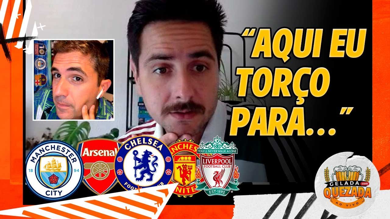 Fred Caldeira REVELA PARA QUAL TIME INGLÊS TORCE e surpreende o chat - Cortes GCQ