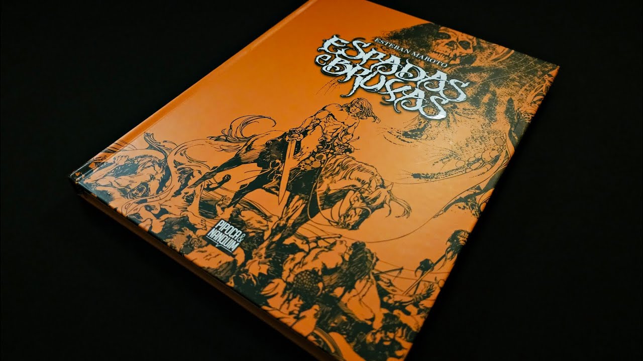 Espadas e Bruxas - Esteban Maroto | Tapping, Scratching, Page Turning | Sounds Book ASMR