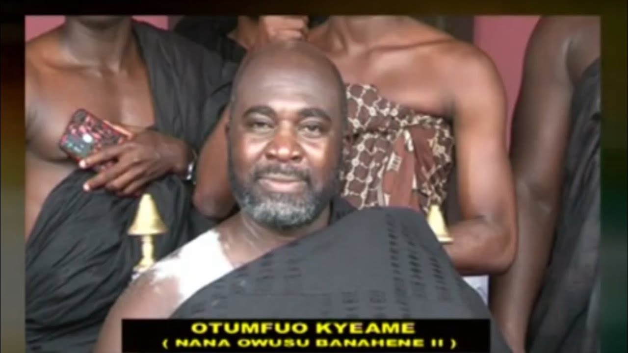 SWEARING IN CEREMONY OTUMFUO KYEAME   (NANA OWUSU BANAHENE II)