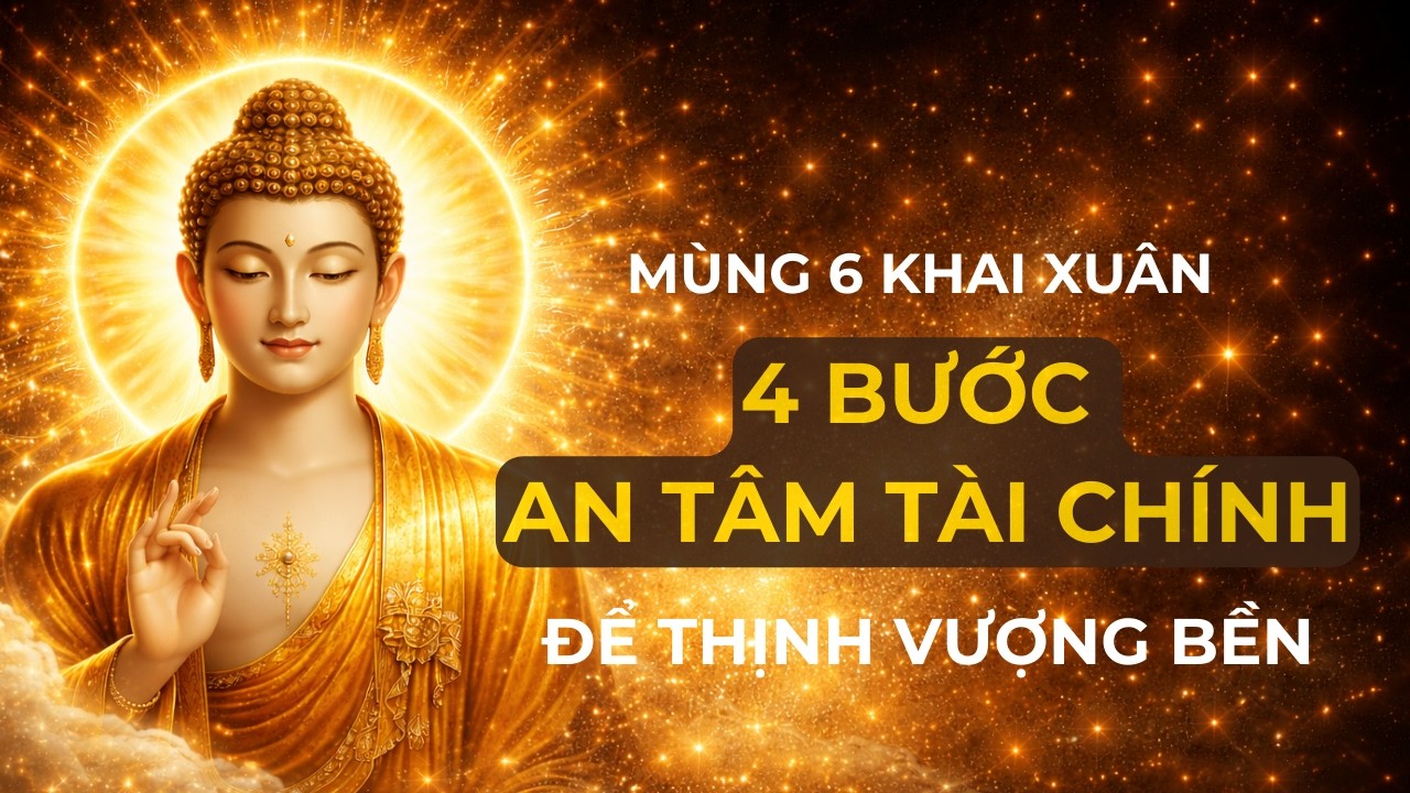 Mùng 6 Khai Xuân: 4 Bước An Tâm Tài Chính Để Thịnh Vượng Bền Vững | Tỉnh Thức Nhiệm Màu