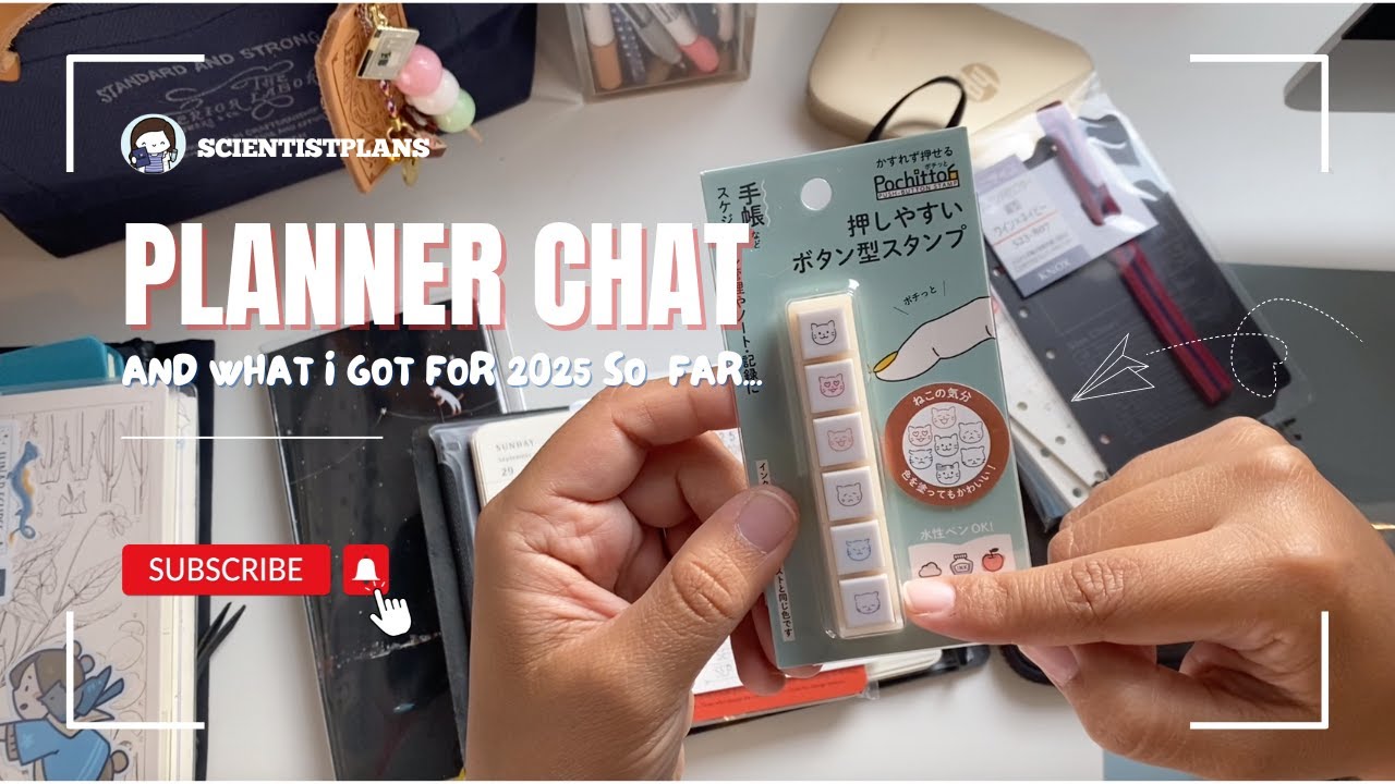 Planner chat: What I got for 2025 so far... #hobonichiweeks #plottermini6