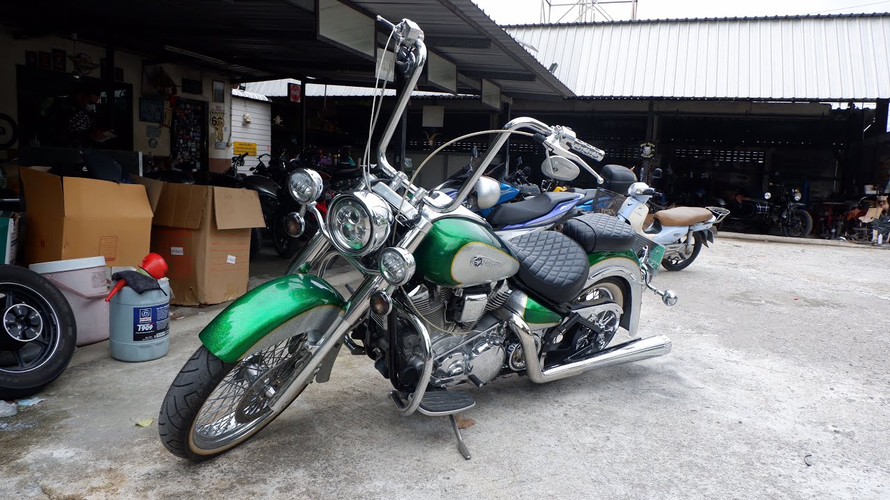 Roadstar 1600 / chicano style / @bugbikeshop_exhaust