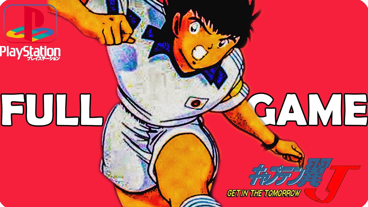 Captain Tsubasa J get in the tomorrow (PS1) - FULL Gameplay Walkthrough -  No Commentary 4K60FPS