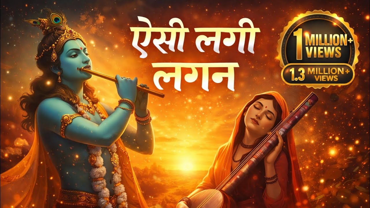 ऐसी लागी लगन | Meera Bhajan | Heart Touching  Krishna Devotional Song | Bhakti Special
