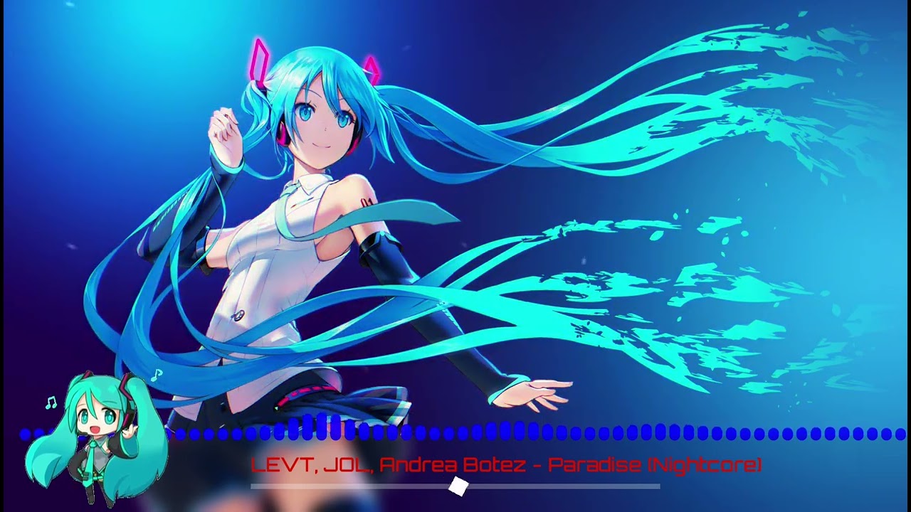 LEVT, JOL, Andrea Botez - Paradise (Nightcore)