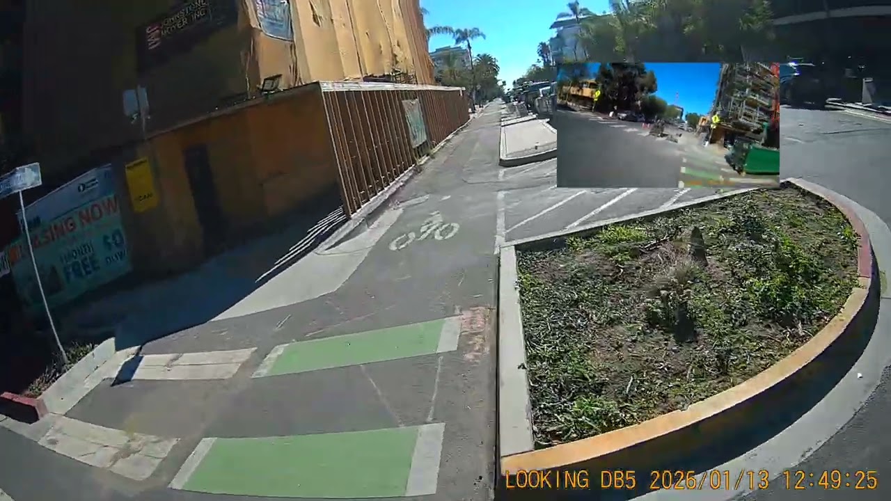 Riding from Mission Hills to the Best Parking in Balboa Park via Fourth St