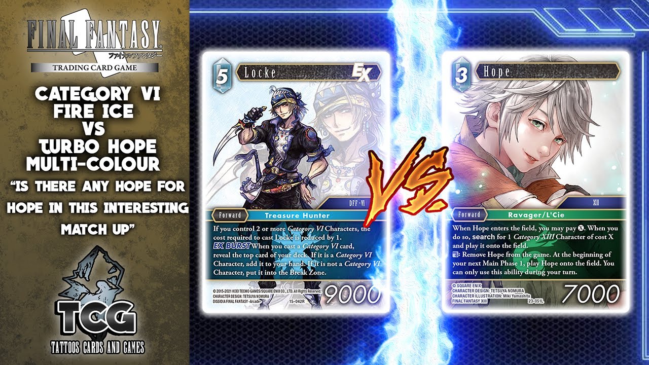 FFTCG: Category VI VS Turbo Hope | Opus 24 | Final Fantasy TCG