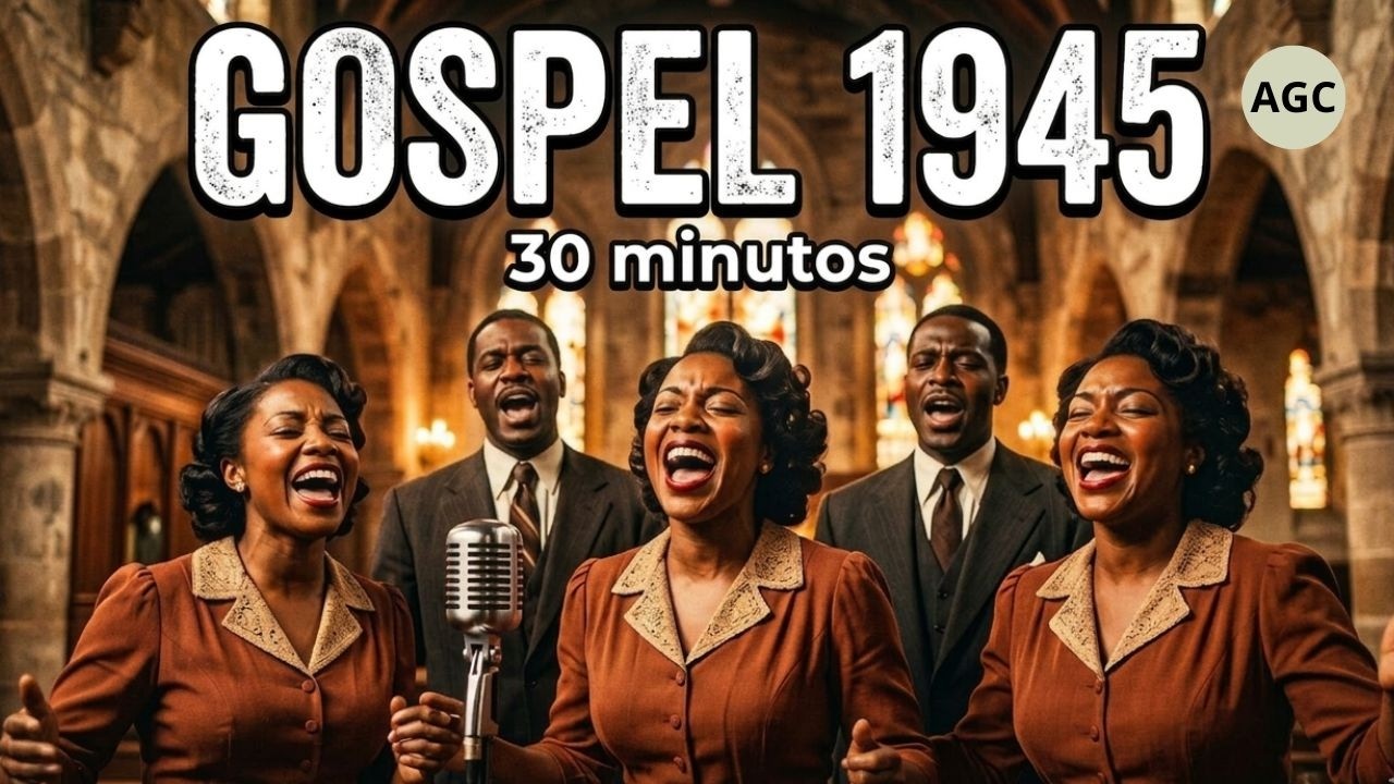 Gospel Clásico 1940’s 🎶  30 Minutos de Alabanza y Gloria a Dios ✝️🔥